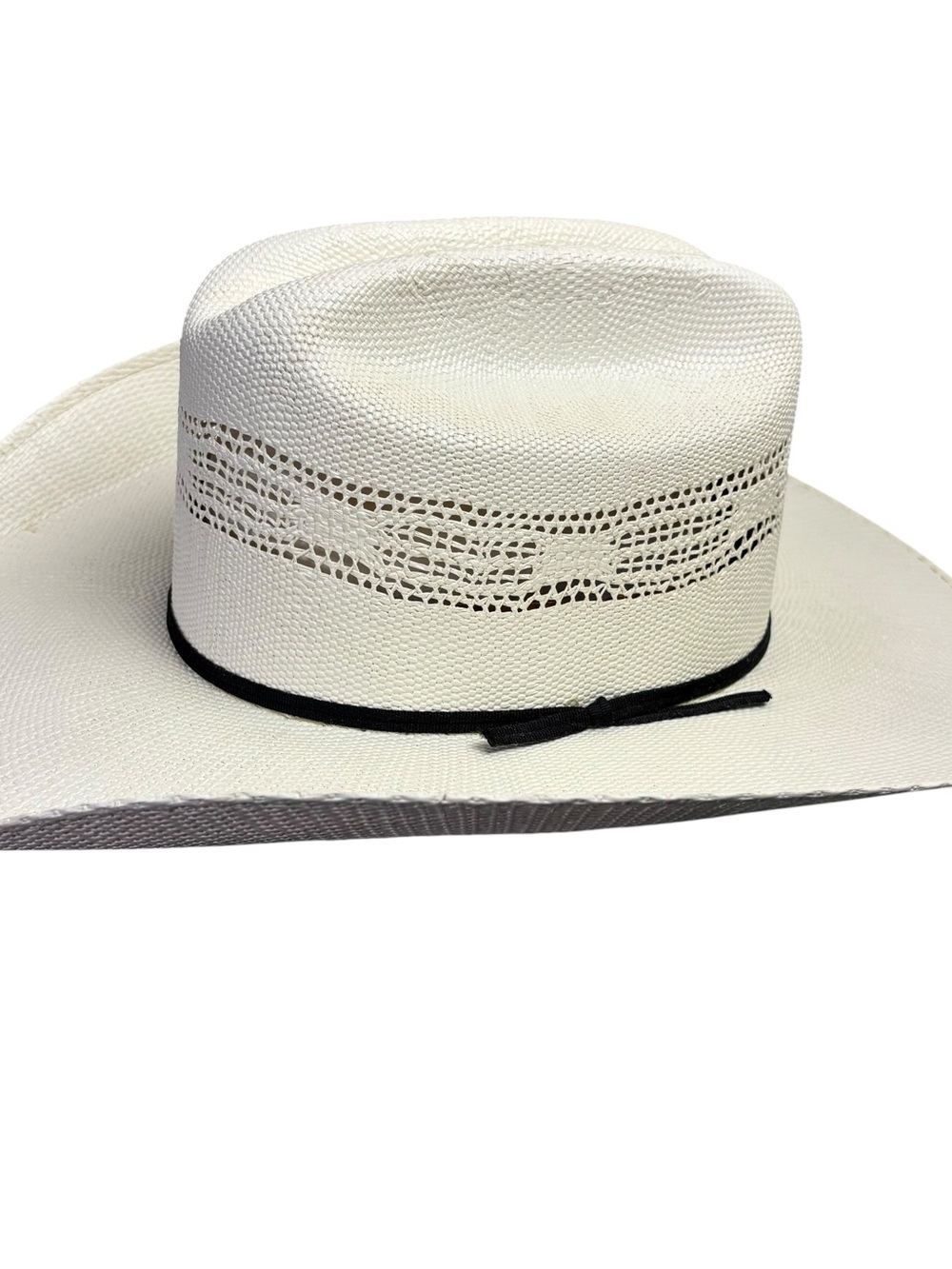 Cody James Men’s 15X Straw Western Cowboy Bangora Hat Natural Lightweight Sz L??